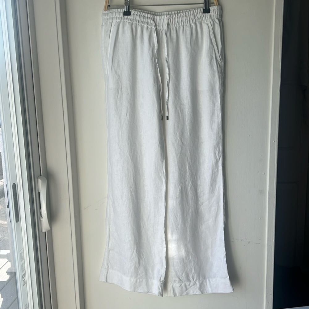 Tommy Bahama Two Palms Linen White Pants